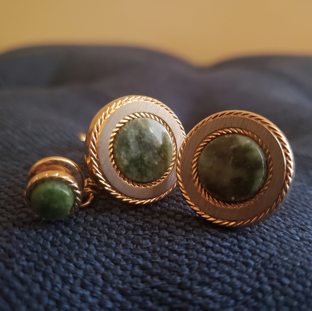 Tie Clip Cuff Links